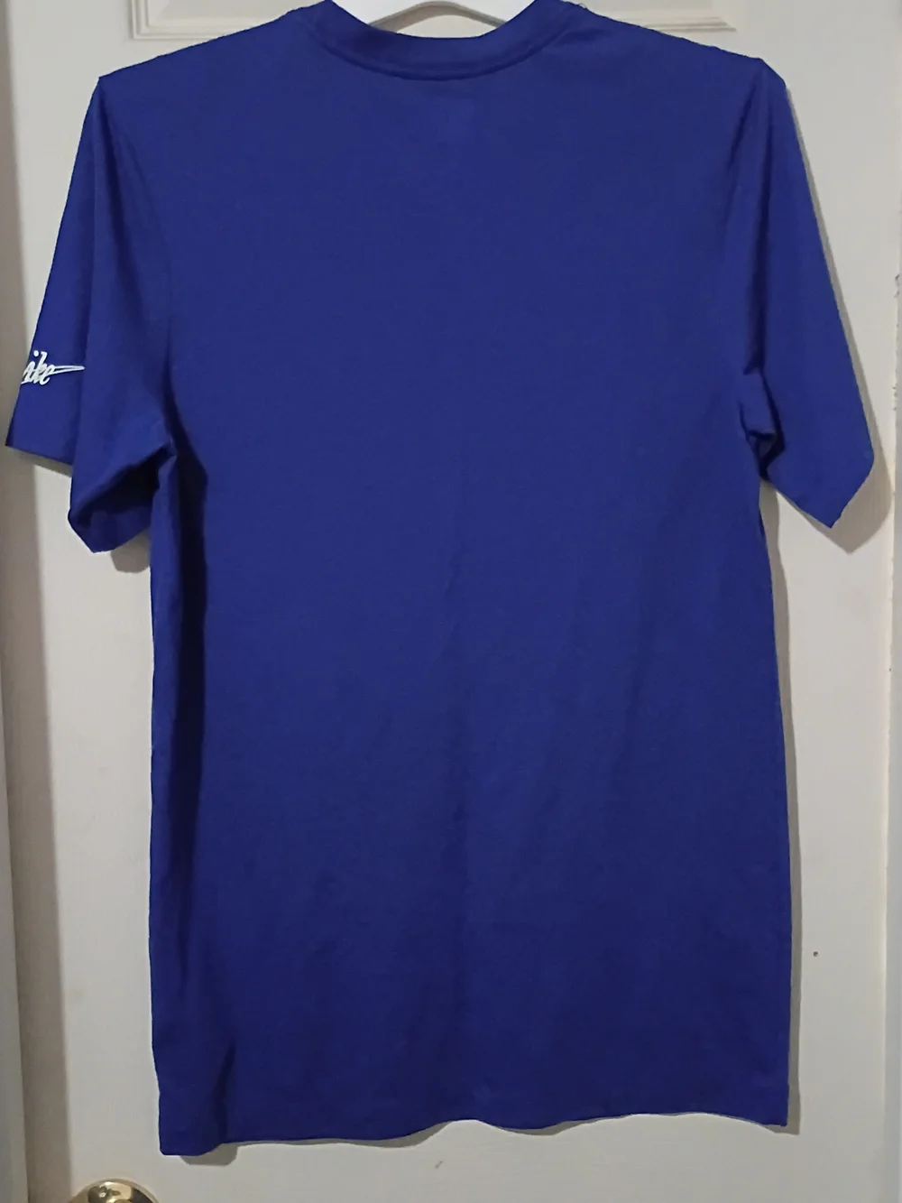 Nike Blue New England Patriots Graphic Short Sleeve Tee
